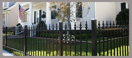 aluminum fence