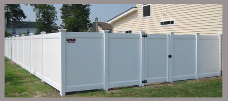 vinyl fences in Dallas Texas